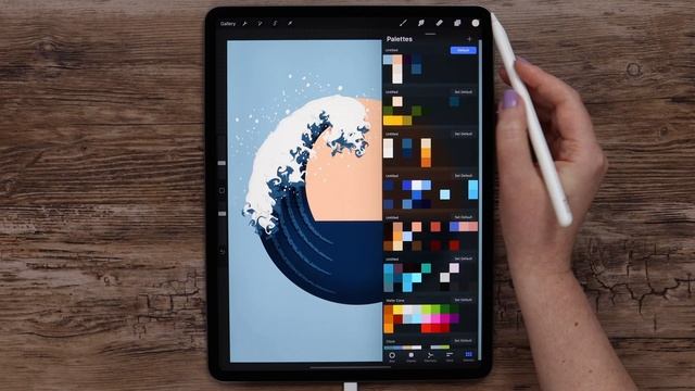 Abstract Landscape Painting - iPad Drawing Tutorial For Beginners смотреть онлайн