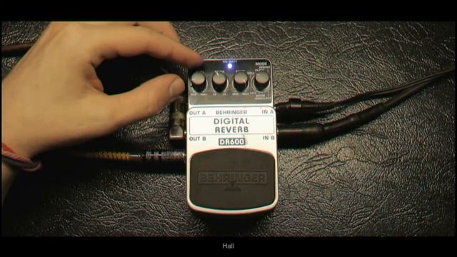 BEHRINGER DR600 DIGITAL REVERB смотреть онлайн