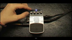 BEHRINGER DR600 DIGITAL REVERB