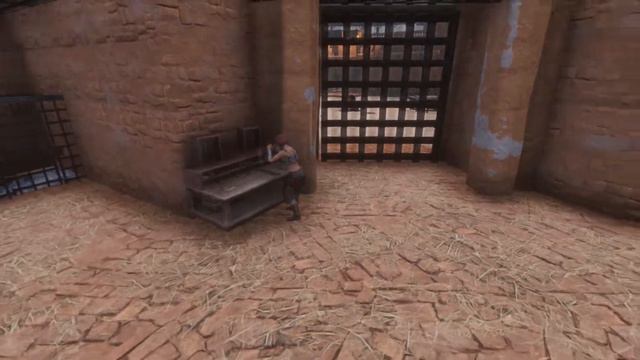 Conan Exiles Build Tour -The Savage Barrons- Desert arena/town смотреть онлайн
