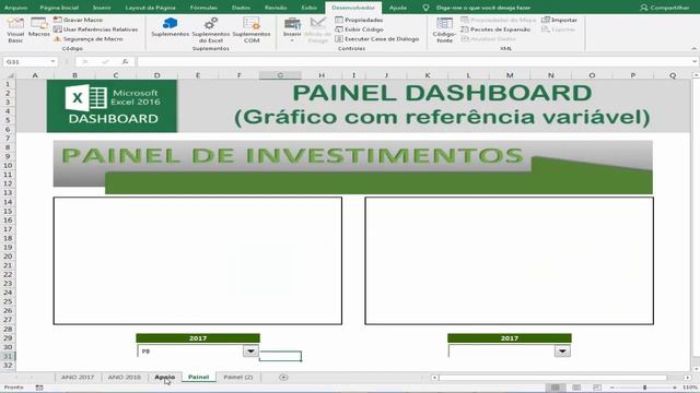 Como fazer Dashboard com gráfico de referência variável смотреть онлайн