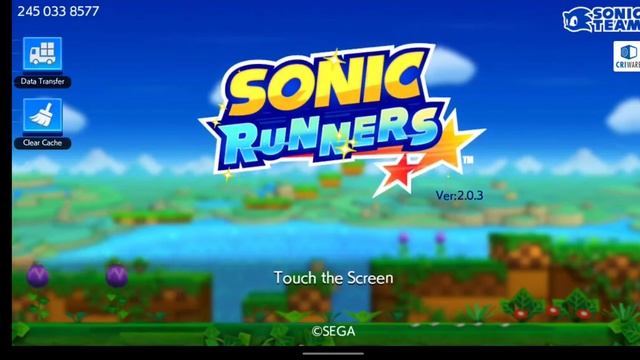 Sonic runners (title screen) смотреть онлайн