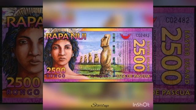 Банкноты мира. Banknotes of the world.Банкноты острова Пасхи. Easter Island banknotes. Startup-152. смотреть онлайн