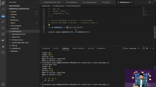 JavaScript - Operators & Type Conversions смотреть онлайн