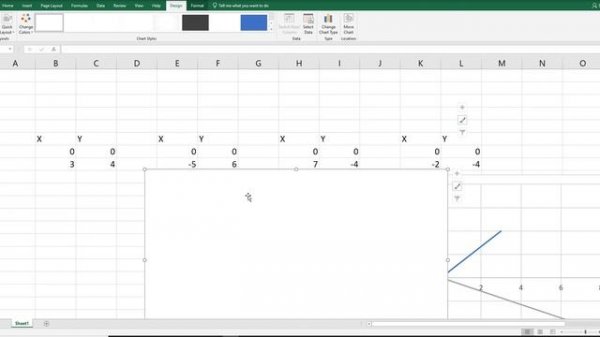 Making vector graphs in excel