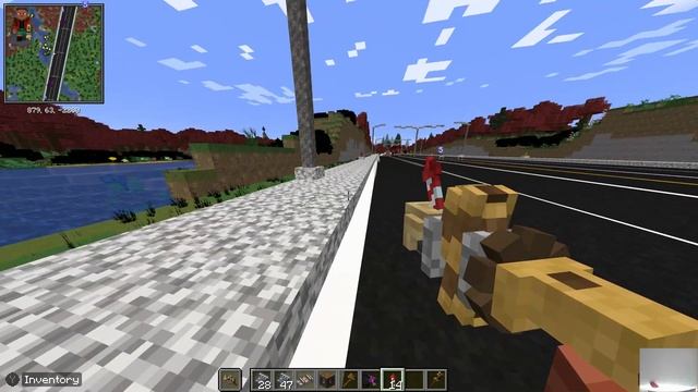 Minecraft 100 moving cars 1st attempt w/Jazzy and Jayla смотреть онлайн
