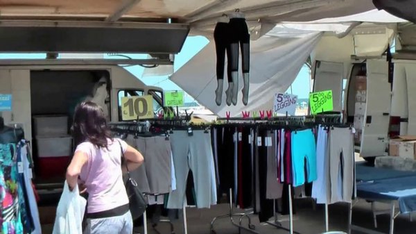 Рынок в пригороде Римини - The market in the suburb of Rimini