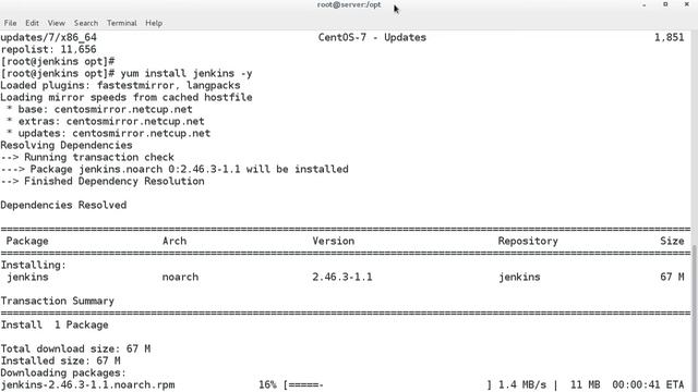 Jenkins Installation on Centos 7 смотреть онлайн