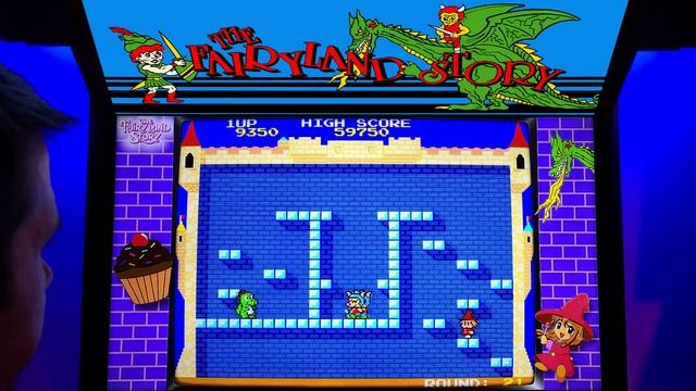 The Fairyland Story Arcade Cabinet MAME Gameplay w/ Hypermarquee смотреть онлайн