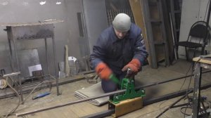 Как согнуть дугу из двух профильных труб, сваренных между собой?!