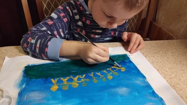 Рисунок ко дню Победы. смотреть онлайн