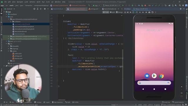 CrossFade and AnimatedContentSize in Jetpack Compose | Part 4 | Jetpack Compose Animation Series смотреть онлайн