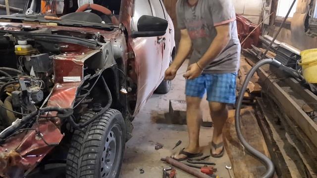 ЛАДА ГРАНТА. Подвеска на перевёртыше. смотреть онлайн