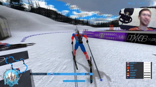 Спринт. Поймал БАГОЮЗЕРА. Турниры в онлайн режиме.NGL BIATHLON. смотреть онлайн
