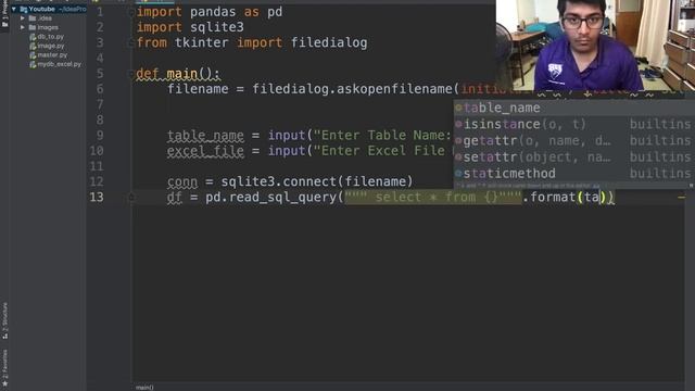 How to convert Database file into Excel with Python смотреть онлайн