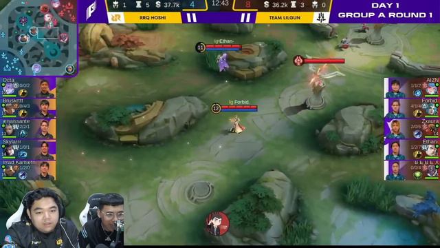 MATCH PERTAMA 2 ORANG PH TAMPIL DI TOURNAMENT GAME OF FUTURE !!! RRQ VS TEAM LILGUN GAME 1 BEST OF смотреть онлайн