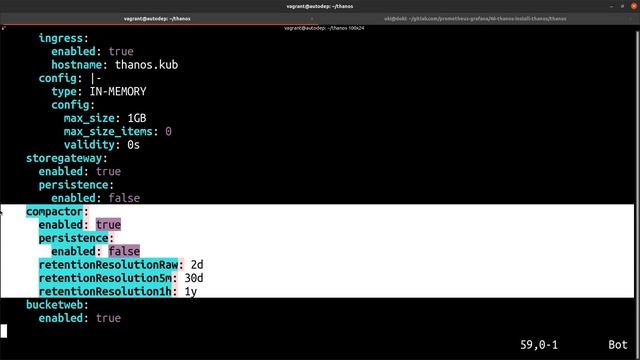 THANOS - 46. Installation