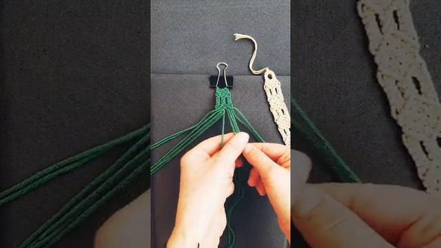Макраме закладка для книг | Закладка своими руками | Macrame bookmark | Bookmark DIY смотреть онлайн