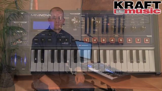 Kraft Music - Novation UltraNova and MiniNova Synthesizers with Paul Heyerdahl смотреть онлайн