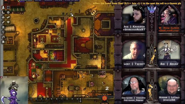 Dungeons & Dragons 5E Live Campaign Gameplay Light In Darkness Chapter 4 Necroficers Part 1