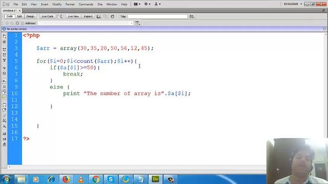 PHP Break Statement With Example смотреть онлайн