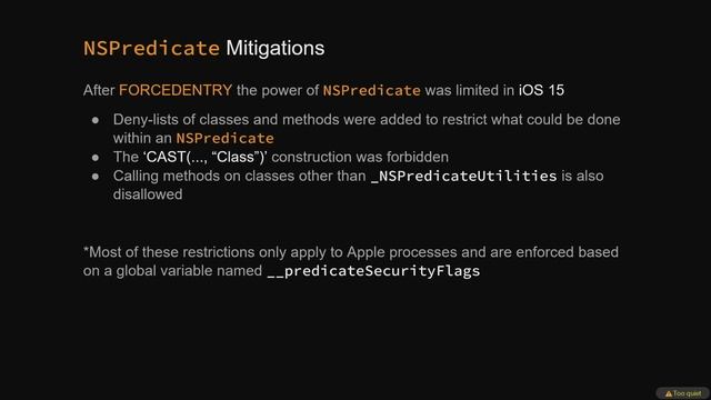 DEF CON 31 - Apples Predicament - NSPredicate Exploitation on macOS and iOS - Austin Emmitt смотреть онлайн