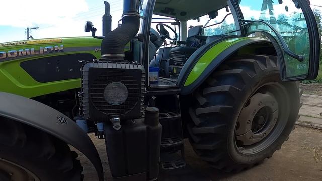 Добрался до New Holland T8040. У Zoomlion оторвался бак! смотреть онлайн
