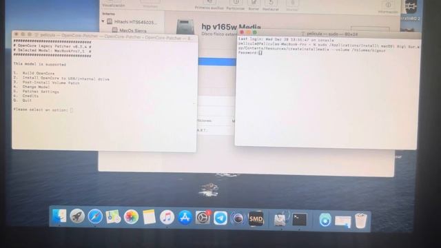 Cómo Instalar Big Sur Para MacBook Pro 13 Inch Mid 2010 Intel Core 2 Dúo Primera Parte Para El Boot