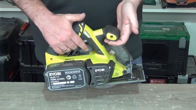 #426 - Pilarka Tarczowa Ryobi R18CS