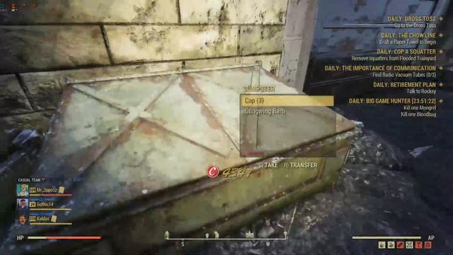 Fallout 76 One Wasteland Fallout 1st Trail! Scrapbox filling day 1 смотреть онлайн