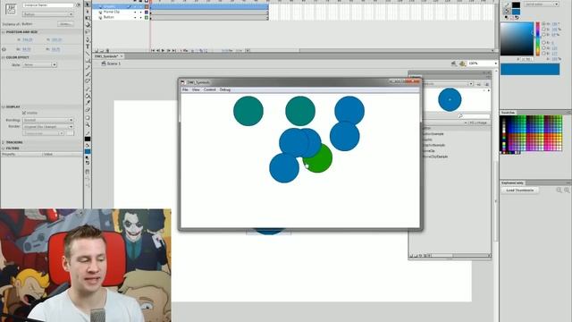 How Flash Symbols Work - Graphics, Buttons and Movie Clips смотреть онлайн
