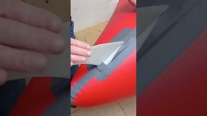 Как установить плавник, скег, курсовой стабилизатор на пакрафт, байдарку