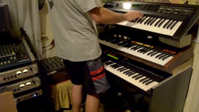 Roland D50 Yamaha DX7 FD Vermona DRM jam смотреть онлайн