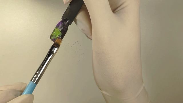 Дым на ногтях / Цветной дым пигментами / Дизайн пигментами смотреть онлайн