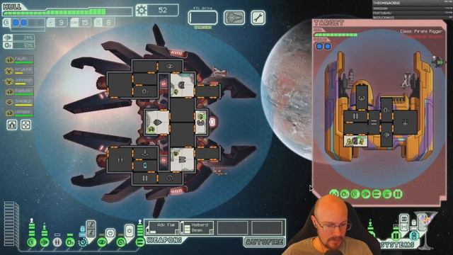 FTL Hard mode, WITH pause, Max OP'Ness Challenge! Lanius B! смотреть онлайн