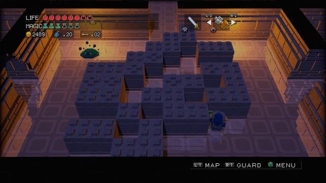 PS Site.com: 3D Dot Game Heroes | Water Temple Gameplay смотреть онлайн