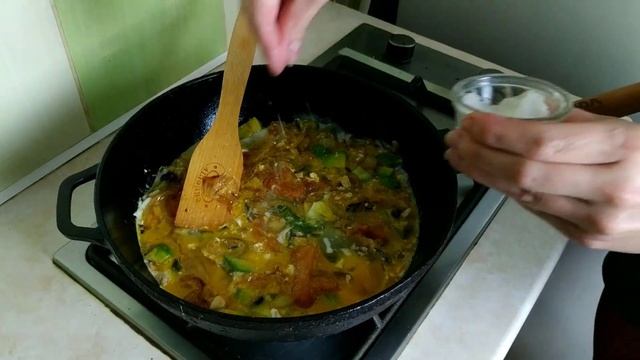 ОМЛЕТ С АВОКАДО ПО РЕЦЕПТУ КАНАЛА Ras Kitchen смотреть онлайн