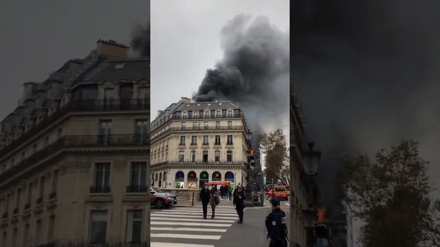 Париж пожар на бульваре Капуцинок. смотреть онлайн