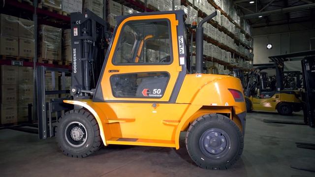 Дизельный погрузчик Goodsense FD50 смотреть онлайн