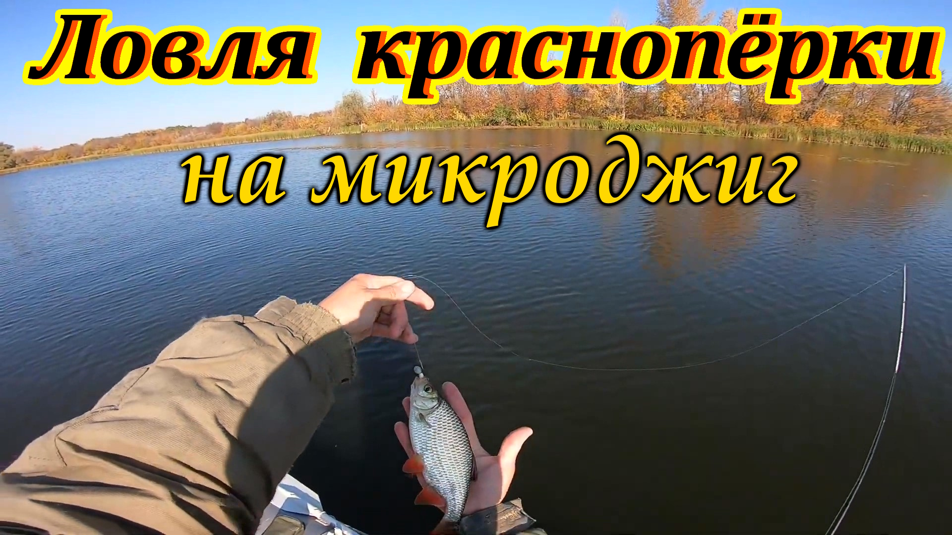 КРАСНОПЁРКА/ЛОВЛЯ НА СПИННИНГ КРАСНОПЁРКИ /ЛОВЛЯ НА МИКРОДЖИГ/ РЫБАЛКА В САМАРЕ НА ВОЛГЕ/ВИДЕО смотреть онлайн
