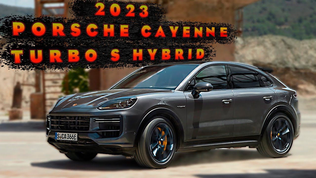 2023 Porsche Cayenne Turbo S Hybrid - Сцены вождения! смотреть онлайн