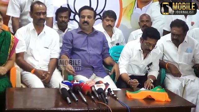 பாஜகவில் இணைந்த அதிமுகவினர் | ADMK, DMK Members Join BJP | BJP Srinivasan Press Meet | BJP Saravana смотреть онлайн