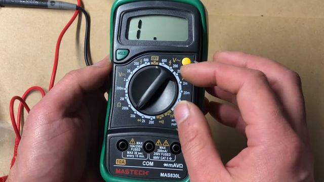 デジタルテスターMAS830L смотреть онлайн