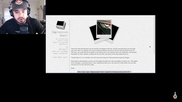 Depression Quest stream. | Part 2| Trigger Warning смотреть онлайн