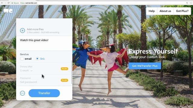 WeTransfer Tutorial - Transfer Large Files Online смотреть онлайн