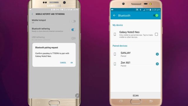 How To Connect Internet Via Bluetooth-android Bluetooth Tethering Phone to Phone in Hindi смотреть онлайн