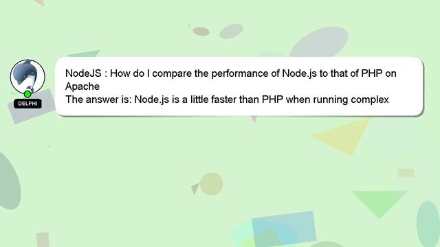 NodeJS : How do I compare the performance of Node.js to that of PHP on Apache смотреть онлайн