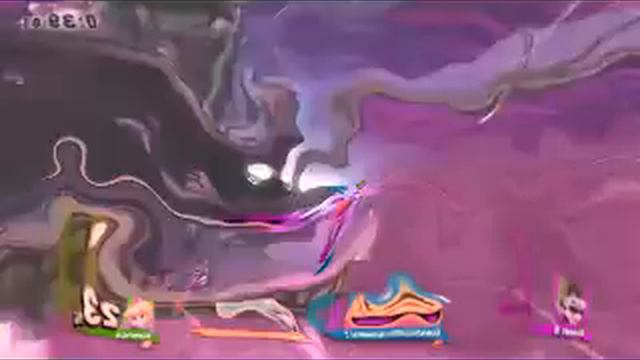 Super Smash Bros Wii U Yoshi vs Diddy Kong effects by Adobe After Effects смотреть онлайн