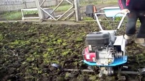 Культивация целины мотоблоком Нева мб 23