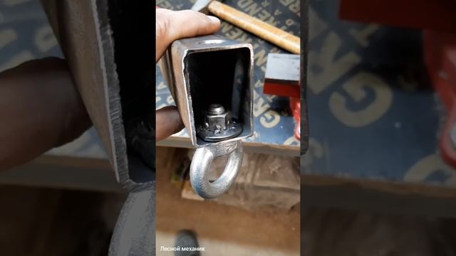 Рым-болт в профильной трубе. Резьбовая заклепка или гайка с шайбой? смотреть онлайн